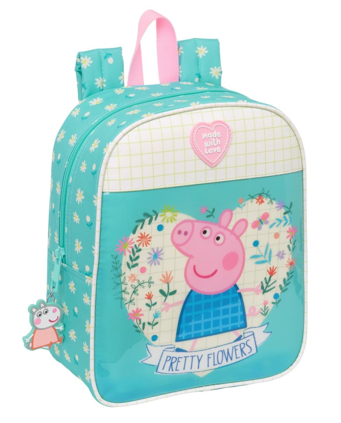 Mochila Guarderia Adapt.Carro Peppa Pig
"Pretty Flowers"