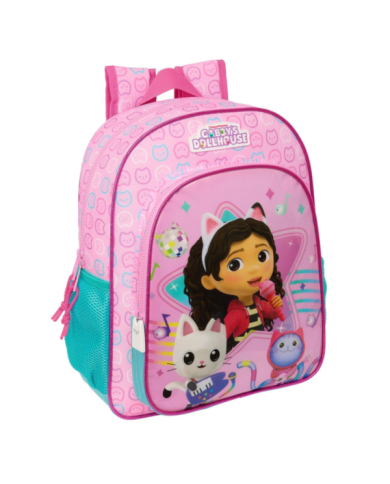 MOCHILA INFANTIL ADAPT.CARRO GABBY'S DOLLHOUSE "PARTY"