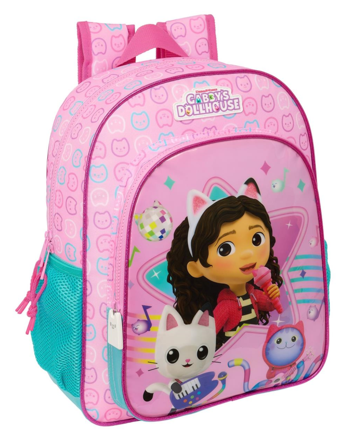 MOCHILA INFANTIL ADAPT.CARRO GABBY'S DOLLHOUSE "PARTY"