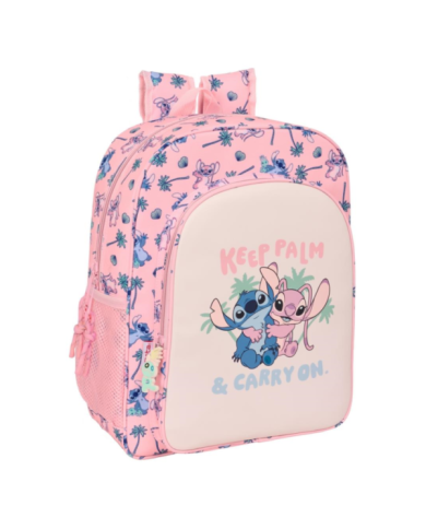 Mochila Junior Adapt.Carro Stitch "Beach"