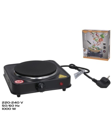 PLACA ELECTRICA 1000 W 21X24,5X5,5 CM