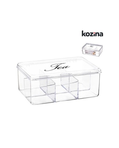 CAJA TE PLASTICO 21.5 cm