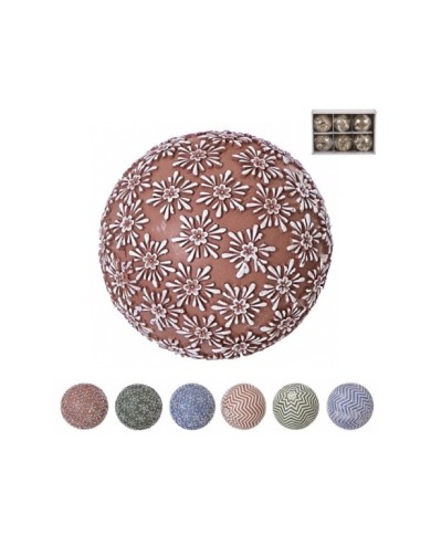 BOLA DECORACION MARSELLA  Ø8 cm