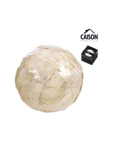 BOLA DECORACION NACAR Ø12 cm
