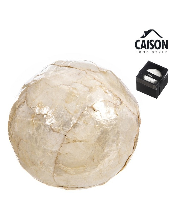 BOLA DECORACION NACAR Ø12 cm