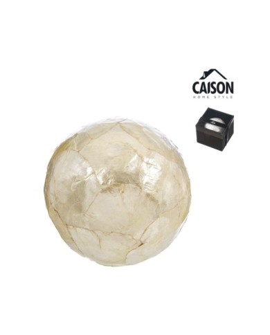 BOLA DECORACION NACAR Ø10 cm