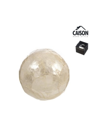 BOLA DECORACION NACAR  Ø8 cm