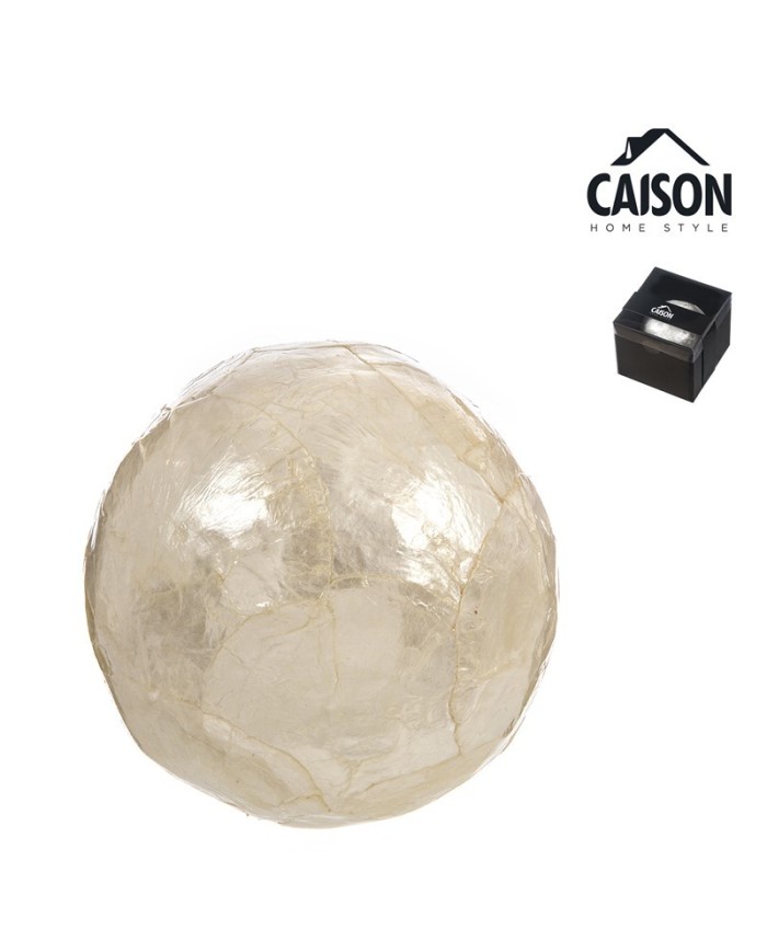 BOLA DECORACION NACAR  Ø8 cm