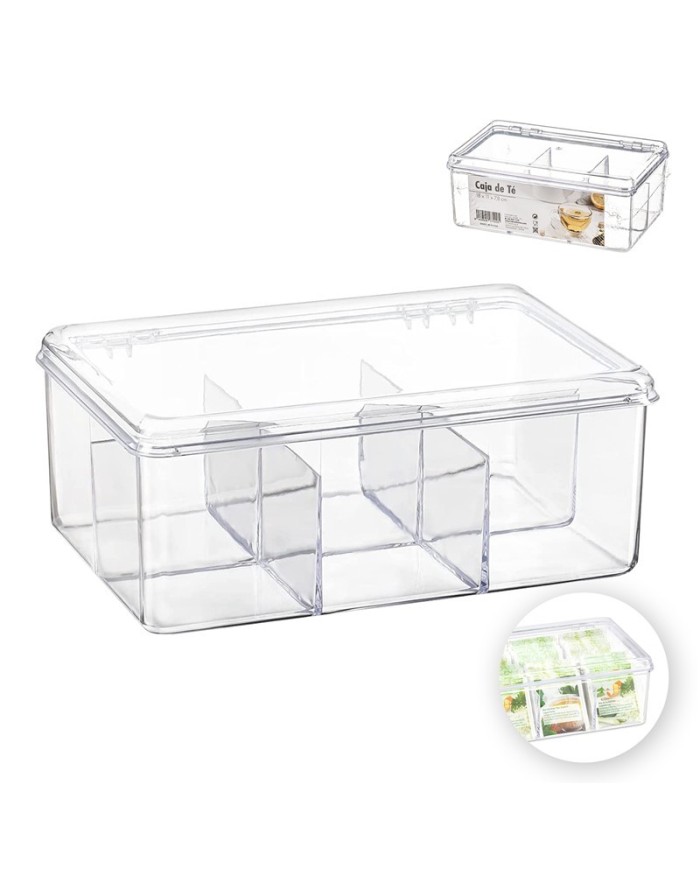 CAJA TE PLASTICO 18 cm