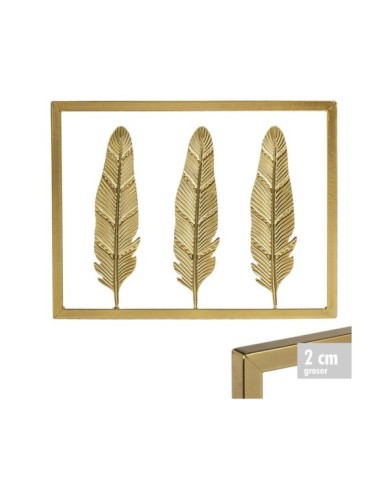 DECORACION PARED METAL 42x55 cm