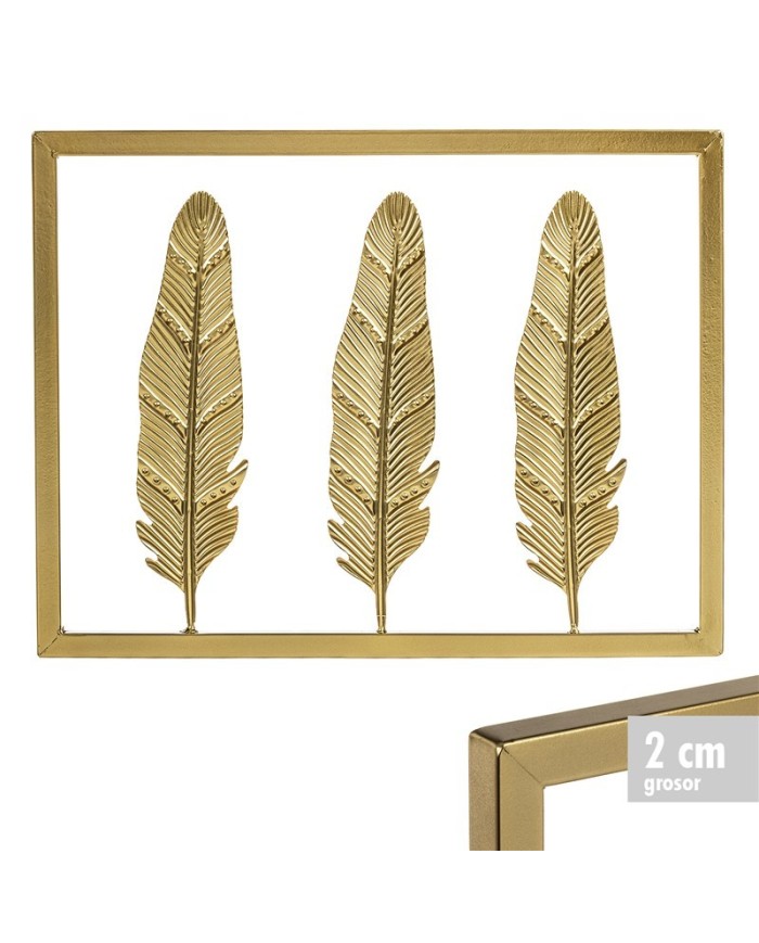 DECORACION PARED METAL 42x55 cm