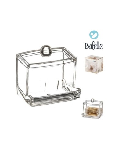 DISPENSADOR BASTONCILLOS ALGODON