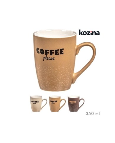 MUG ICED COFFEE MATE+SATINADO 350 ml SURT/3