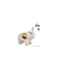 ELEFANTE CERAMICA ARRIBA 12 cm