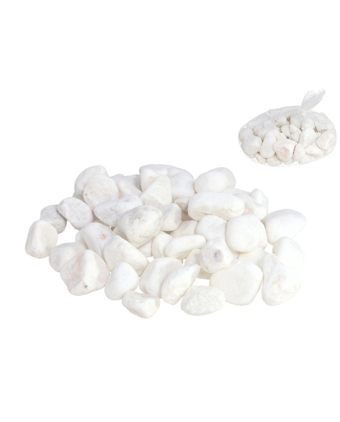 PIEDRAS DEC. BLANCAS 600G 2,5-3,5CM