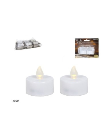 VELAS TE LED X2 4CM - PLSTICO