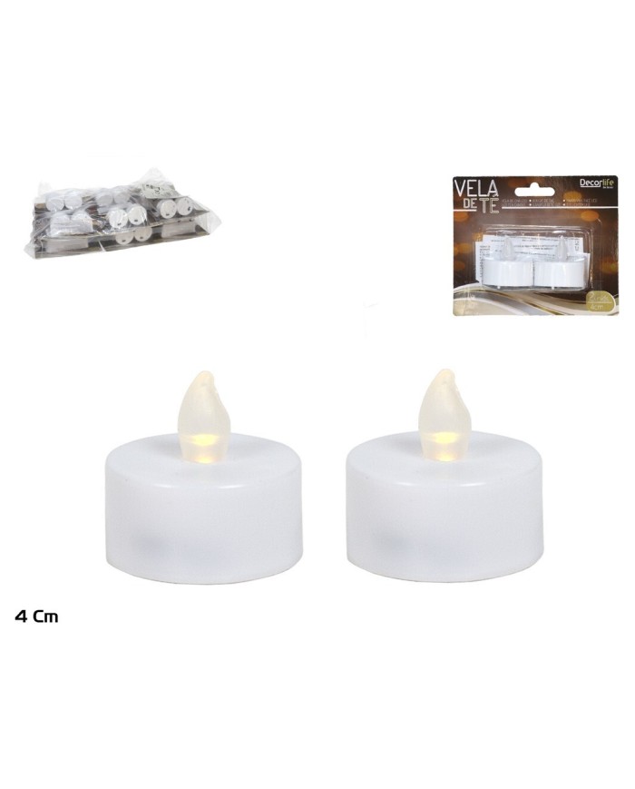 VELAS TE LED X2 4CM - PLSTICO