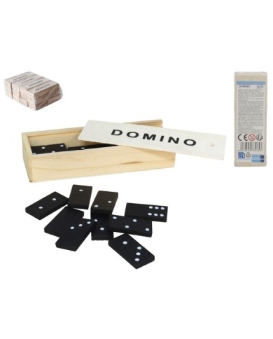JUEGO DOMIN?NEGRO 14.5X5X2.7CM