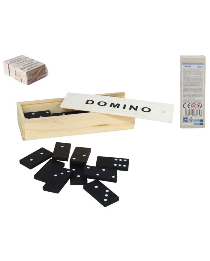 JUEGO DOMIN?NEGRO 14.5X5X2.7CM