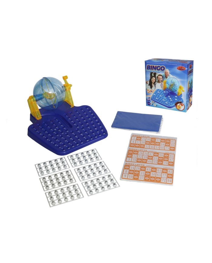 BINGO BOMBO MANUAL 48 CART. 23X10.5X24.5CM