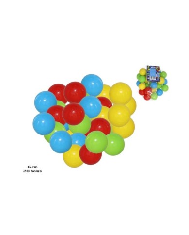 RED 28 BOLAS 6 CM