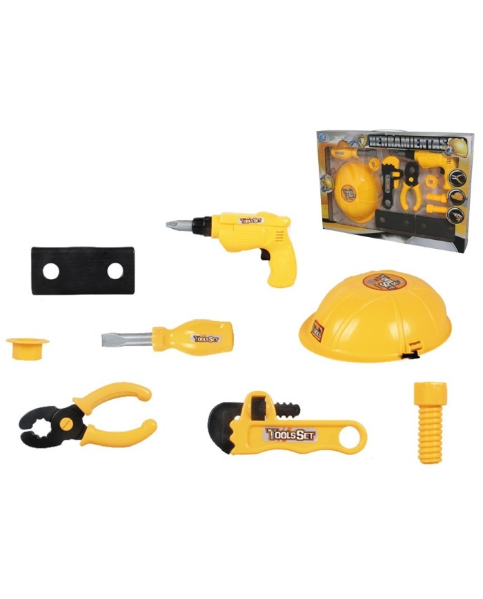 SET HERRAMIENTAS CON 11 PCS 43X30X6 CM