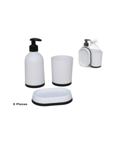 SET DE BAÑO SNOW 3 PCS