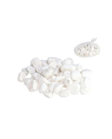 PIEDRAS DEC. BLANCAS 600G 2,5-3,5CM