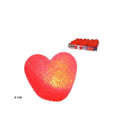 CORAZÓN LUZ LED 11 CM