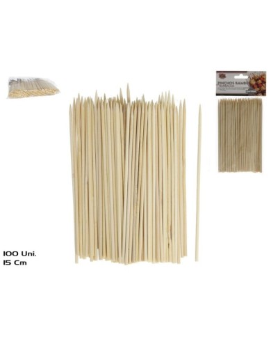 PINCHOS BAMB?BARBACOA X100 - 15CM