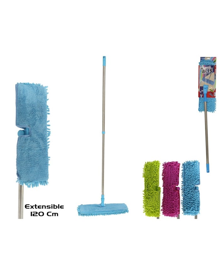 MOPA IRIS MANGO EXT ACERO INOX 120 CM