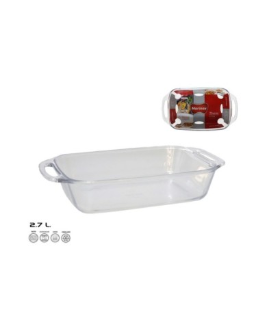 FUENTE RECT SELETTA 35x20x7 cm 2,7l