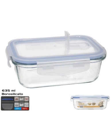 FIAMBRERA OSLO VALVULA 635ML RECTANGULAR