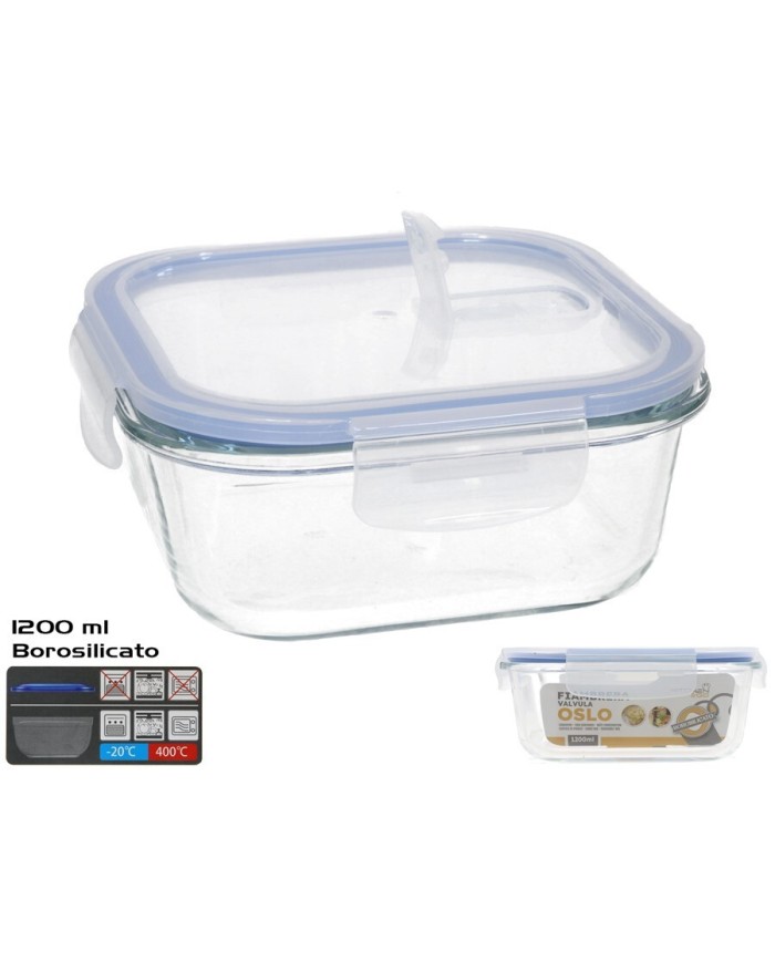 FIAMBRERA OSLO VALVULA 1200ML CUADRADA