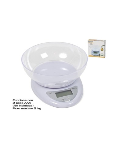 BASCULA DIGITAL C/CUENCO 5 KG