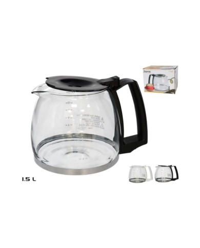 JARRA CAFE 1.5L 045 CRISTAL SURTIDA