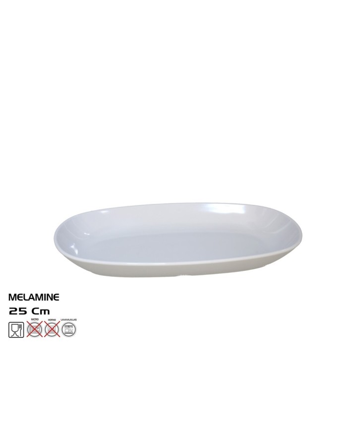 FUENTE OVAL DIAMONDO 25X14 - MELAMINA