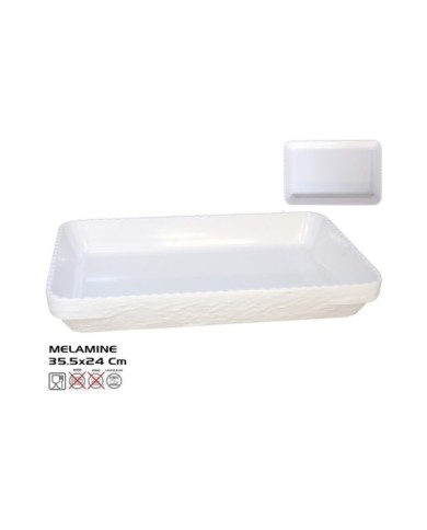 FUENTE OIL BLANCA 35,6X24 CM