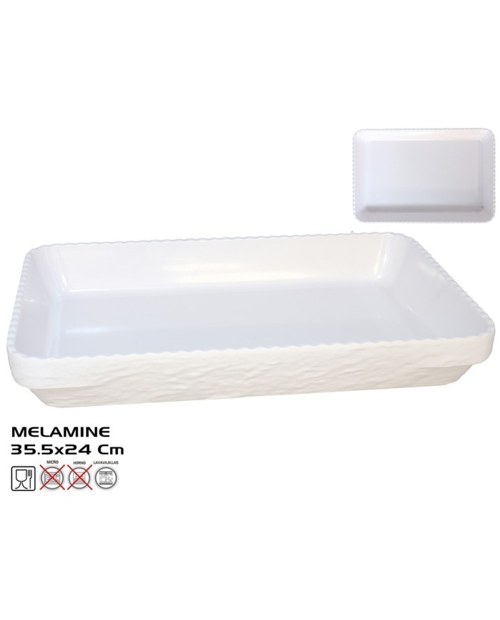 FUENTE OIL BLANCA 35,6X24 CM