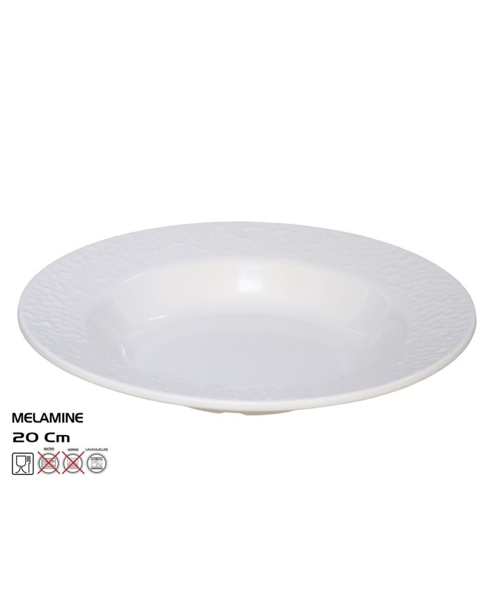 PLATO HONDO 20CM DIAMOND - MELAMINA