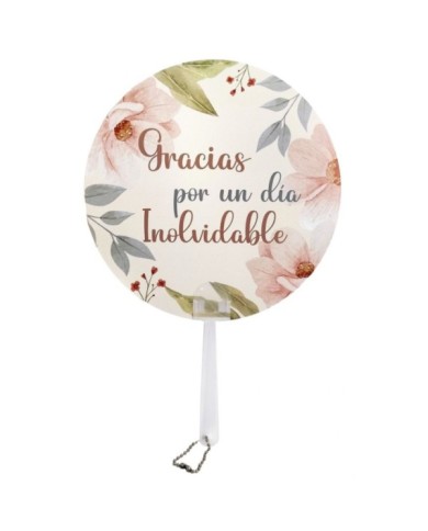 PAI PAI CARTULINA BODA "GRACIAS"