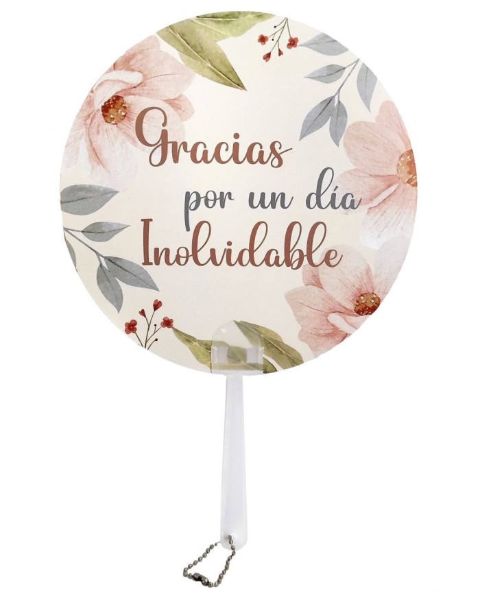 PAI PAI CARTULINA BODA "GRACIAS"