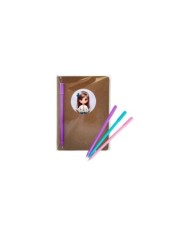 LIBRETA NIÑO COMUNIÓN VERDE Y BOLI SURTIDO