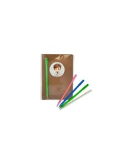 LIBRETA NIÑO COMUNIÓN VERDE Y BOLI SURTIDO