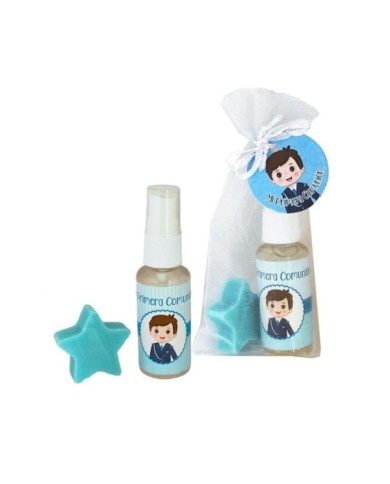 ATOMIZADOR NIÑO 30 ML FRESCA CON JABÓN EN ORGANZA