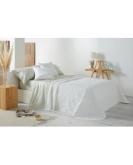 Colchas de verano 151 Beige/Blanco Cama de 135 cm - Colchas