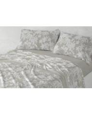 Juego de sábanas Nacarina 029 color Piedra Cama de 105 cm - Nacarina®