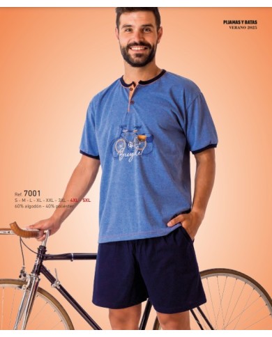 Pijama Caballero MOD/7001