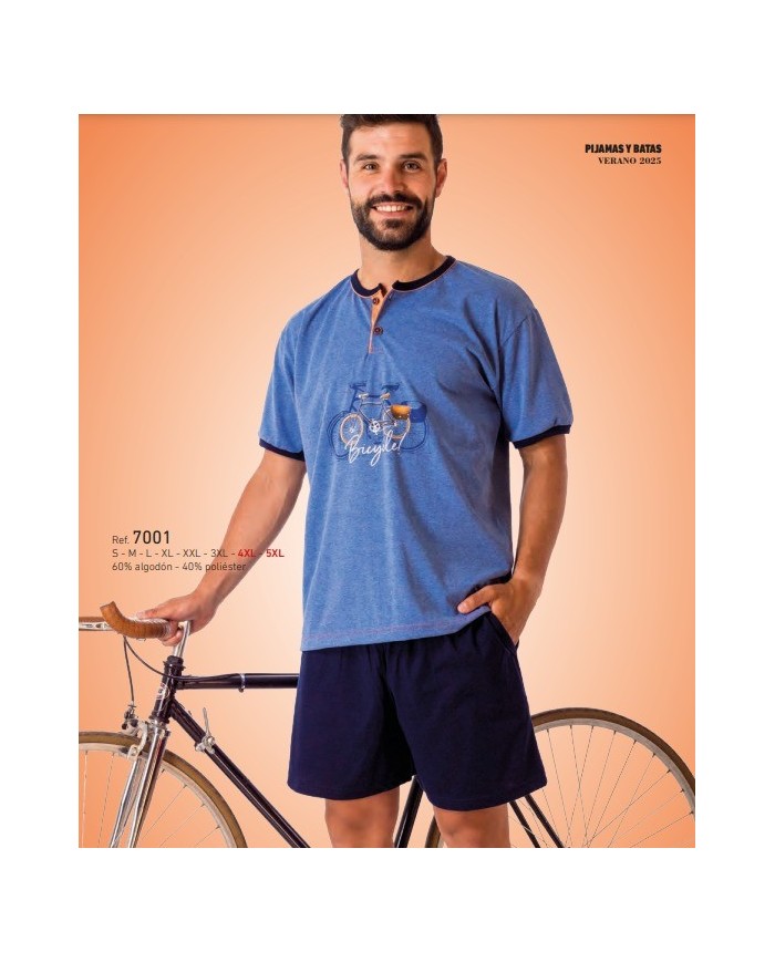 Pijama Caballero MOD/7001