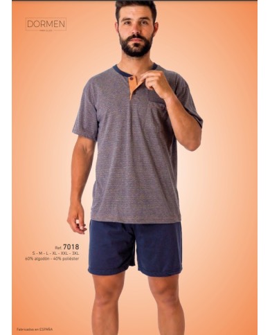 Pijama Caballero MOD/7018
